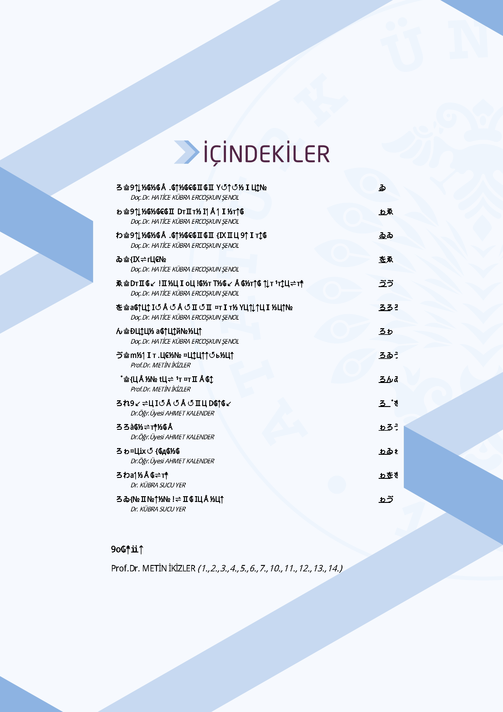 İçindekiler - Medeni Hukuk II